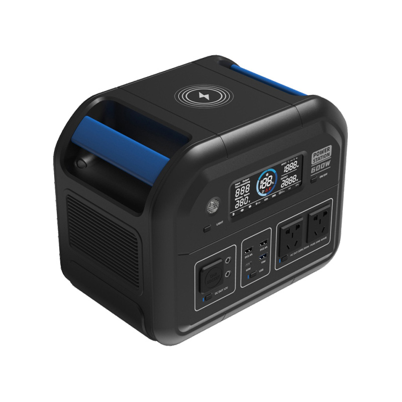600W/537.6WH Portable Power Station