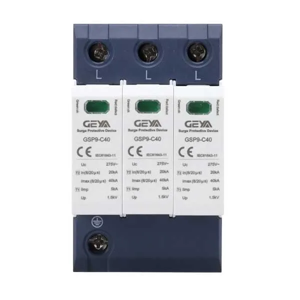 GSP9-C40 3P 40kA Surge Protective Device for Three Phase Systems