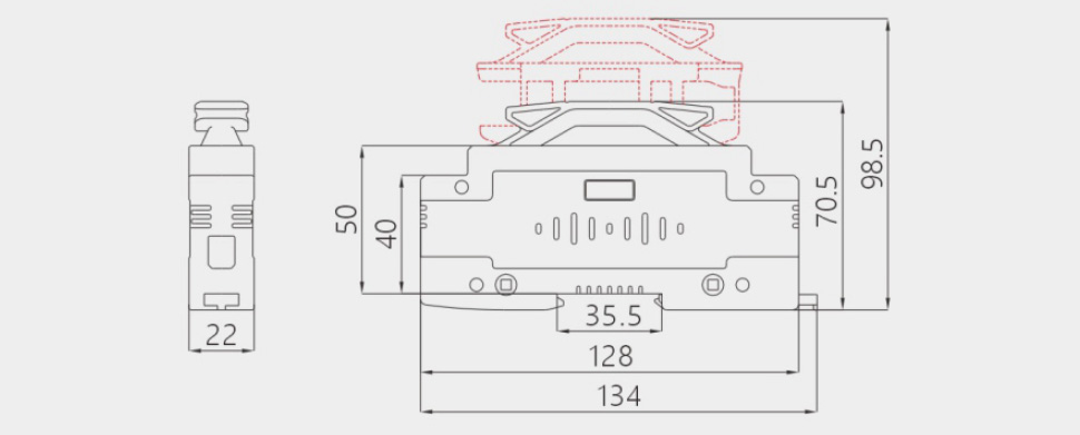 GYDF2 DC Fuse Holder-1