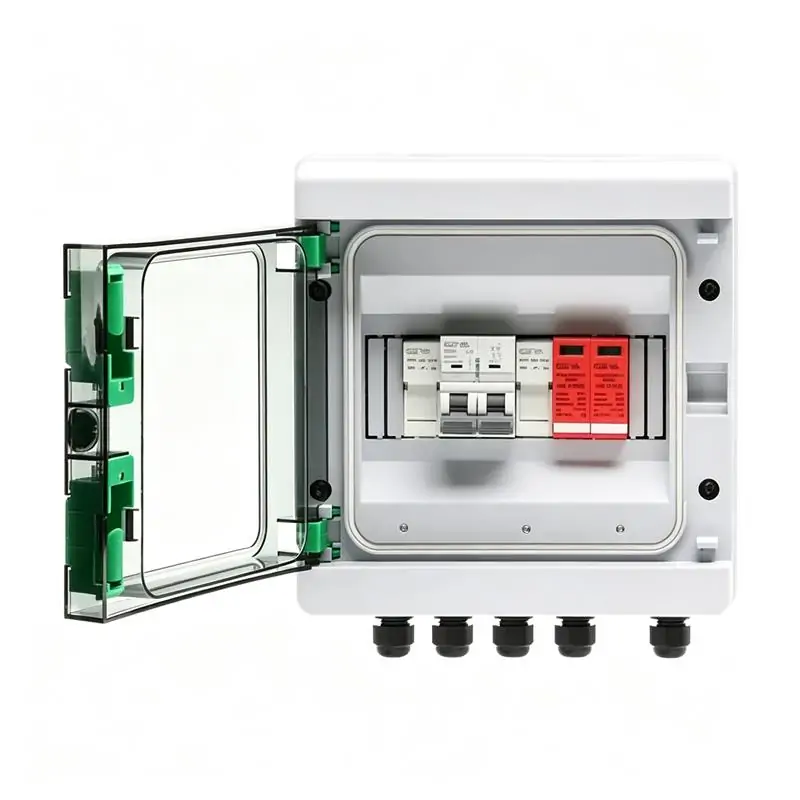 GYPV/1-1 DC Combiner Box front view for solar PV system