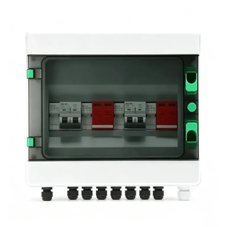 GYPV/2-1 DC PV Combiner Box Front View for Small Solar Systems