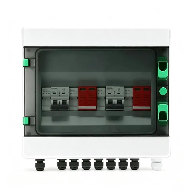 GYPV/2-1 DC PV Combiner Box Front View for Small Solar Systems