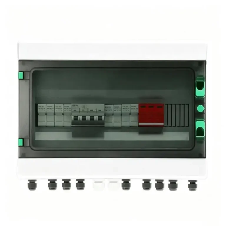 GYPV/4-1 DC PV Combiner Box Side View with IP65 Protection