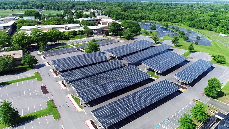 Commercial solar projects