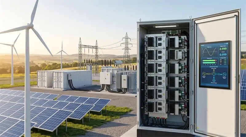 Advanced Static Var Generator solution for renewable energy systems