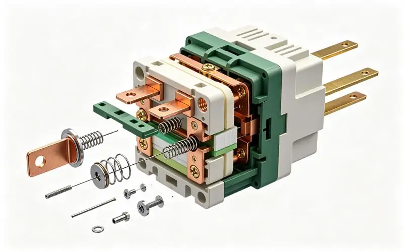 Engineering Flame Retardant Plastic and High Conductivity Copper Components Used in GEYA Electrical Products