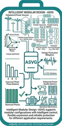 Intelligent modular Advanced Static Var Generator solution