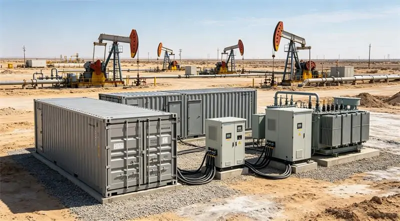 Oilfield Mining Battery Energy Storage Solution