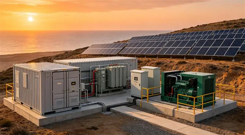 Remote Off Grid Energy Storage System