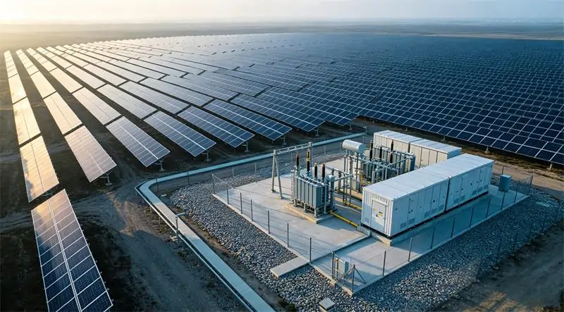 Solar Battery Energy Storage System Solution