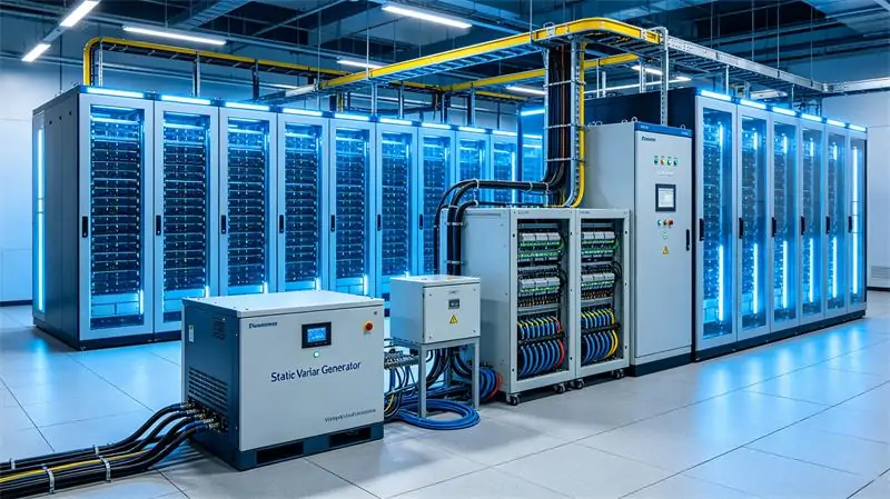 Static Var Generator solution for data center power quality