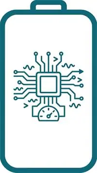 Intelligent solar PV string monitoring and data communication icon