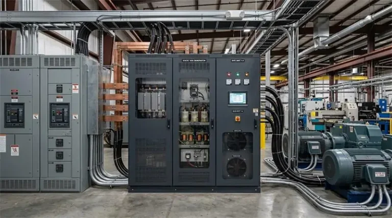 Static Var Generator for industrial reactive power compensation