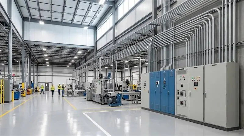 Industrial power quality management in a modern manufacturing facility